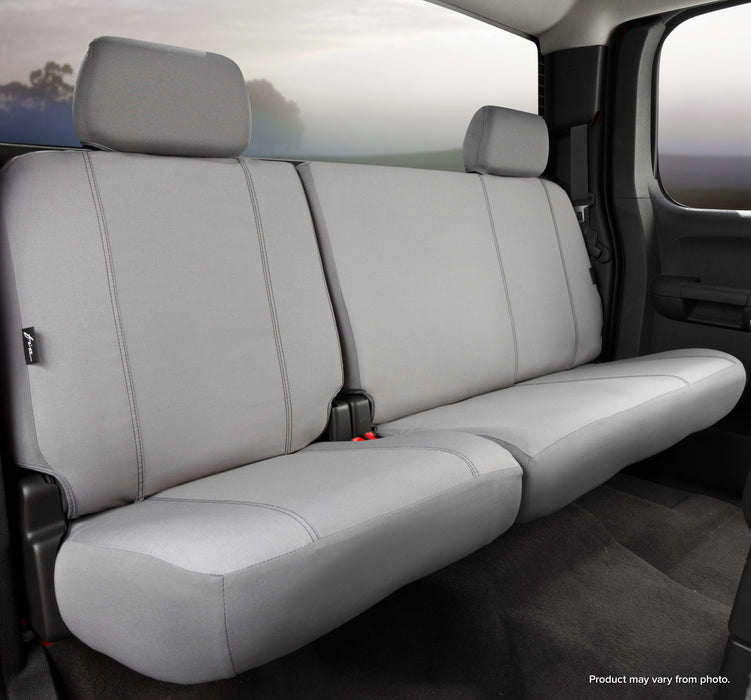 FIA SP85-1 GRAY SP80 Series - Seat Protector Polyester Custom Fit Rear Seat Cover - Gray - Truck Part Superstore