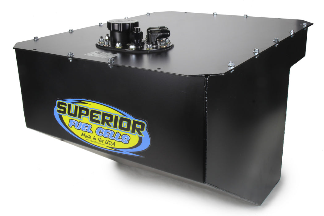 SUPERIOR FUEL CELLS SFC26BMTF-AL-BL-SFI Fuel Cell 26 Gal w/Foam SFI Alum Can Black Mamba