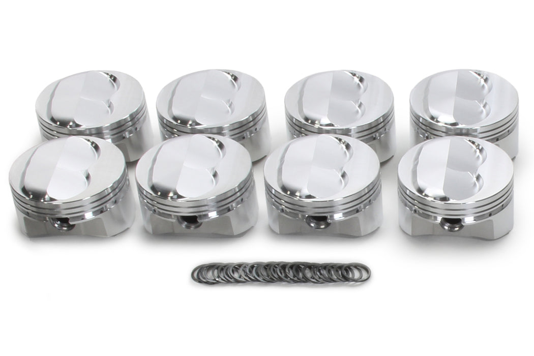 SPORTSMAN RACING PRODUCTS 142025 SBC Domed Piston Set 4.165 Bore +4cc