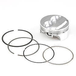SPORTSMAN RACING PRODUCTS 271058 SBC Domed Pro-Series Piston & Ring Set 4.030