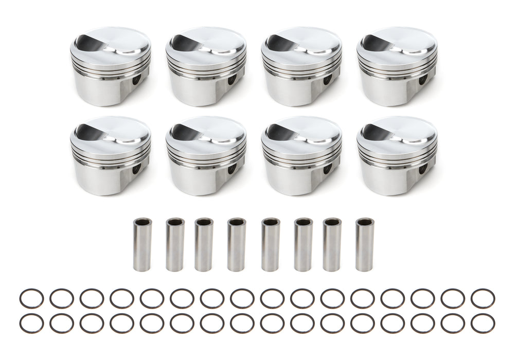SPORTSMAN RACING PRODUCTS 338178 BBC Dome Piston Set 4.560 Bore + 17cc