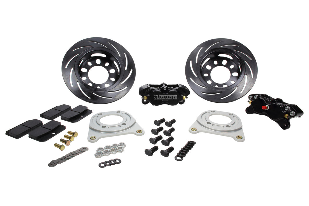 STRANGE B1707WC Rear Brake Kit -Big Ford w/2.5in Offset Soft Pads