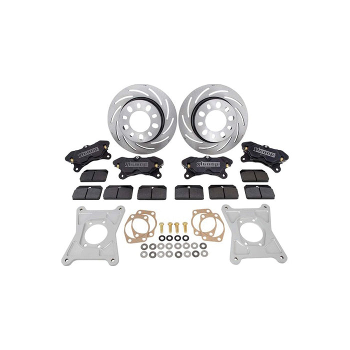 STRANGE B1714WC Rear Brake Kit Ford 8.8 Mustang w/Soft Pads