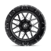 Fuel 1PC D61117907050 D611 17X9 5X5.5/150 GL-BLK-MIL 01MM - Truck Part Superstore