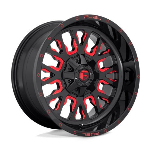 Fuel 1PC D61220902650 D612 20X9 5X4.5/5.0 GL-BLK-RTTC 01MM - Truck Part Superstore