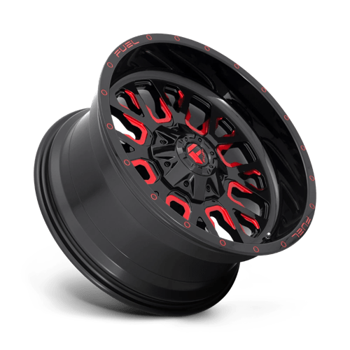 Fuel 1PC D61220902650 D612 20X9 5X4.5/5.0 GL-BLK-RTTC 01MM - Truck Part Superstore