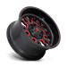 Fuel 1PC D61220902650 D612 20X9 5X4.5/5.0 GL-BLK-RTTC 01MM - Truck Part Superstore