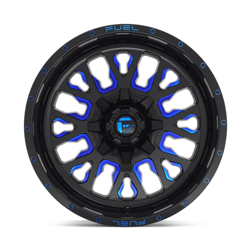 Fuel 1PC D64517909845 D645 17X9 6X135/5.5 GL-BLK-BTTC -12MM - Truck Part Superstore
