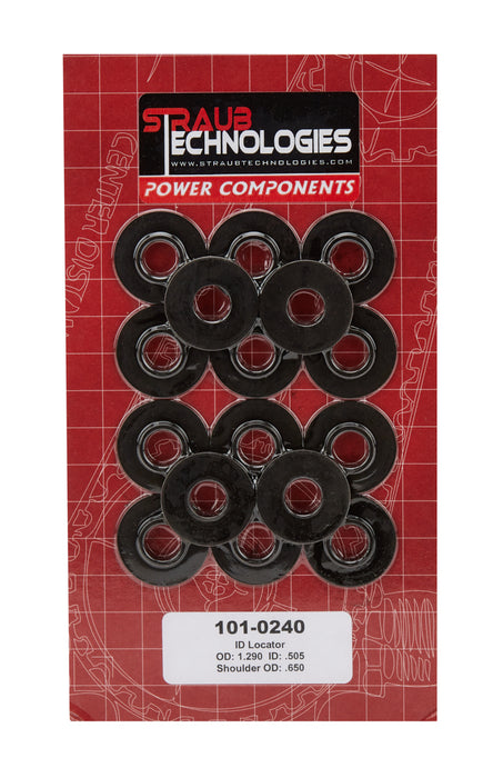 STRAUB TECHNOLOGIES INC. 101-0240 1.300 Valve Spring Locators .505 ID 16pk