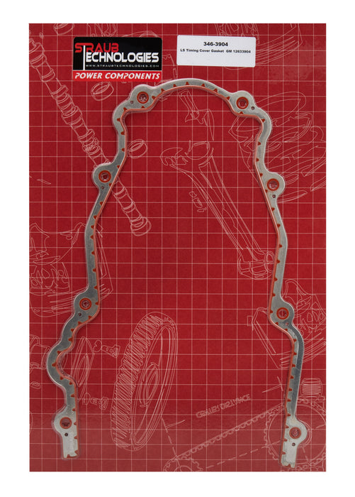 STRAUB TECHNOLOGIES INC. 346-3904 LS Timing Cover Gasket 1997-Up