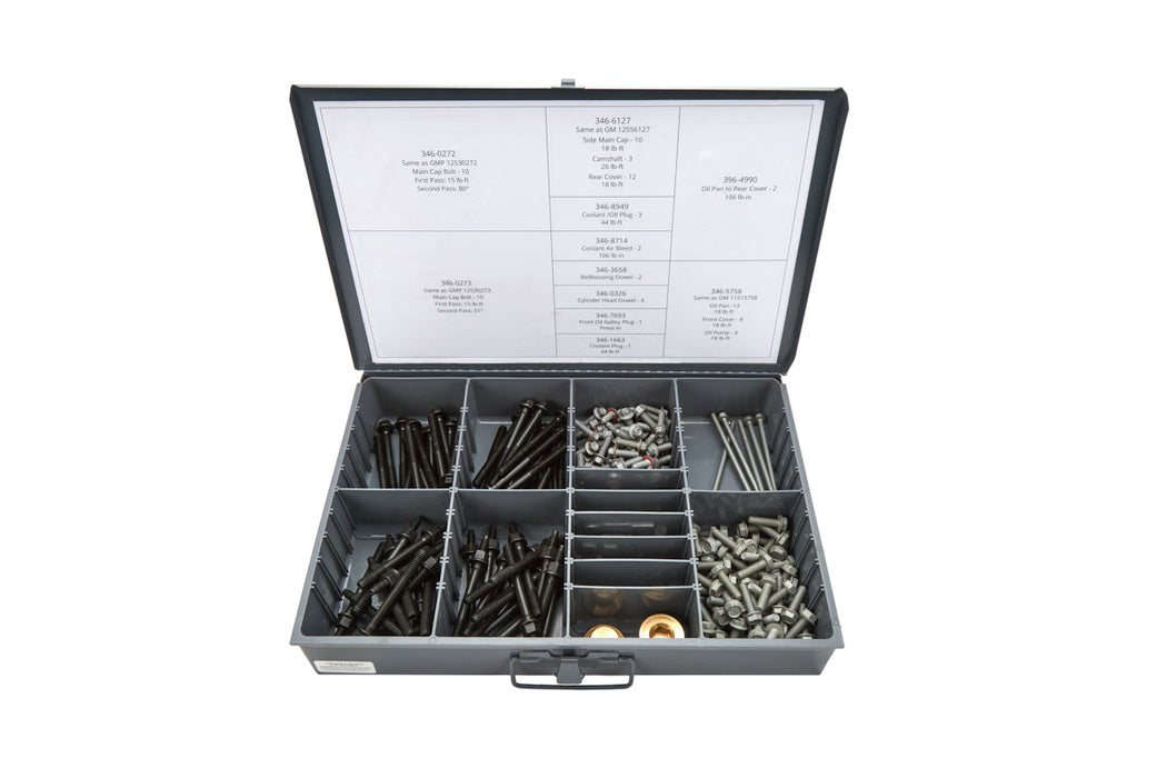 STRAUB TECHNOLOGIES INC. 346-9903 LS Master Bolt Kit for Short Block 3 Engine Set