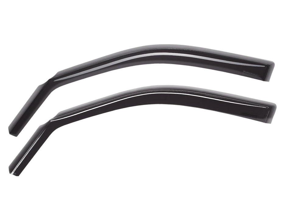 Weathertech 80142 Front Side Window Deflectors, Dark Smoke - Truck Part Superstore