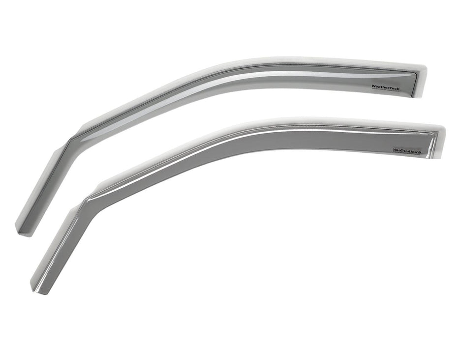 Weathertech 70230 Front Side Window Deflectors, Light Smoke - Truck Part Superstore