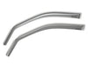 Weathertech 70472 Front Side Window Deflectors, Light Smoke - Truck Part Superstore