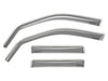 Weathertech 72737 Front&ampRear Side Window Deflectors, Light Smoke - Truck Part Superstore