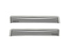 Weathertech 71130 Rear Side Window Deflectors, Light Smoke - Truck Part Superstore