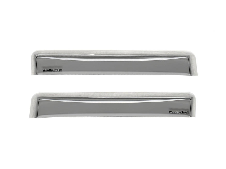 Weathertech 93503 Side Window Deflector Rear Clear - Truck Part Superstore