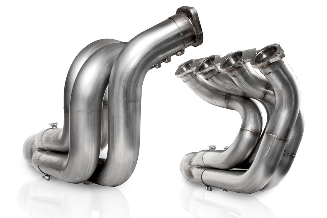 STAINLESS WORKS DNBBC225S238 Downswept BBC Dragster Header 2-1/4in to 2-3/8