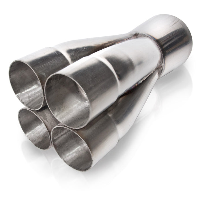 STAINLESS WORKS MCLC4250-500 Merge Collector 2-1/2in Primaries 5in Outlet