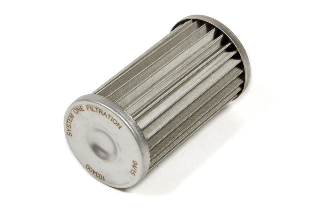SYSTEM ONE 208-103400 Fuel Filter Element