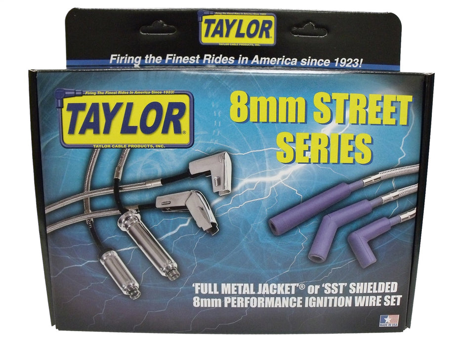 Taylor Cable 91007 Full Metal Jacket Ignition Wire Set - Truck Part Superstore