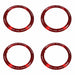 KMC T1752-RING-RD KM100/101/102 CAP RING - RED - Truck Part Superstore