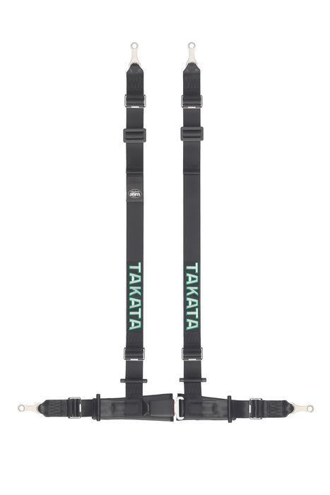 TAKATA TR74001US-0 Harness Drift 4 Pt Bolt- In 2in Shldr & Lap Black