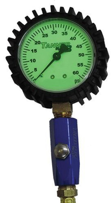 TANNER 20360 60lb. Glow In Dark Air Gauge