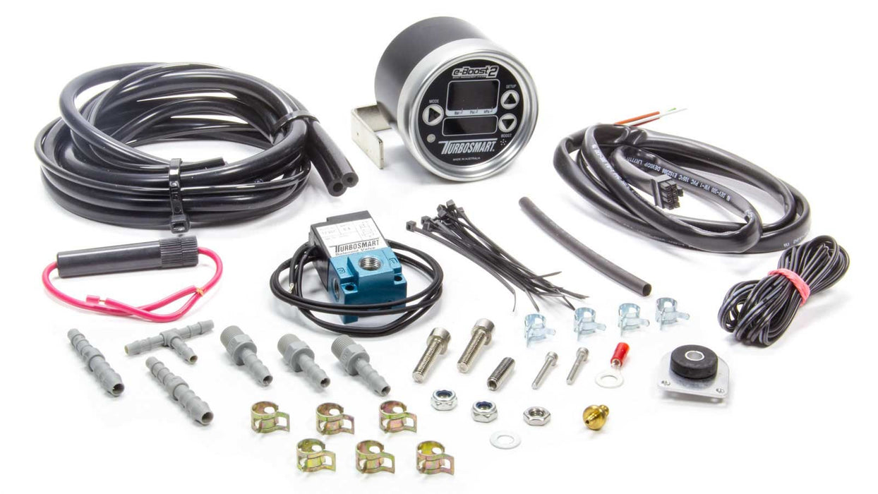 TURBOSMART USA TS-0301-1013 eB2 Elec Boost Control Gauge 60psi Black/Silver