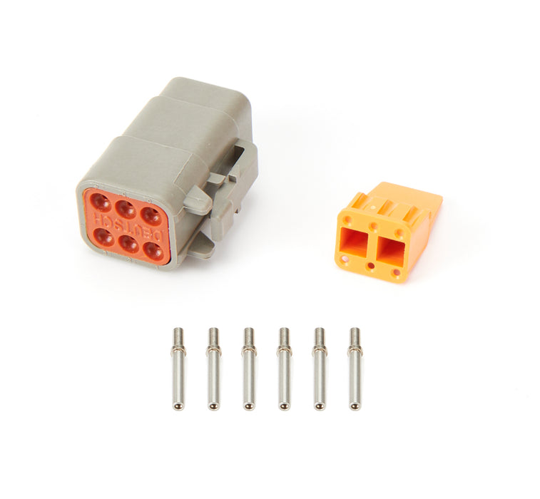 TURBOSMART USA TS-0550-3126 eGate 6 Way Sensor Plug Kit Fits DTM Connector