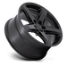 Niche 1PC M269200521+35 M269 20X10.5 5X120 M-BLK 35MM - Truck Part Superstore