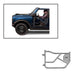 Black Horse Off Road TFDFB21 Metal Steel Tubular - Truck Part Superstore