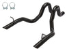 Pypes Performance Exhaust TFM15B 1986-1993 Mustang 3 Inch Tailpipe Exhaust Kit BLACK 304 Stainless TFM15B - Truck Part Superstore