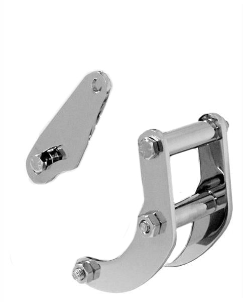 TUFF-STUFF 6503A BBC Power Steering Brckt SWP Chrome