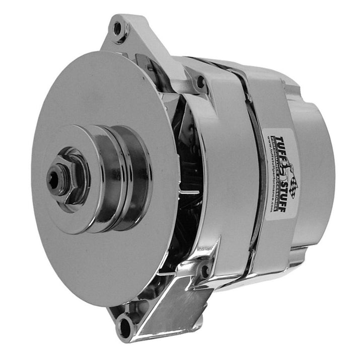 TUFF-STUFF 7127NB GM Alt W/Int Reg- 80 AMP- Chrome- 1-Wire