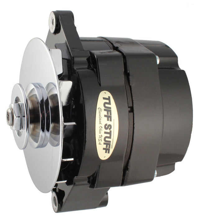 TUFF-STUFF 7127NKB9 GM Alternator 140 amp 1- Wire Black 9 Clocking