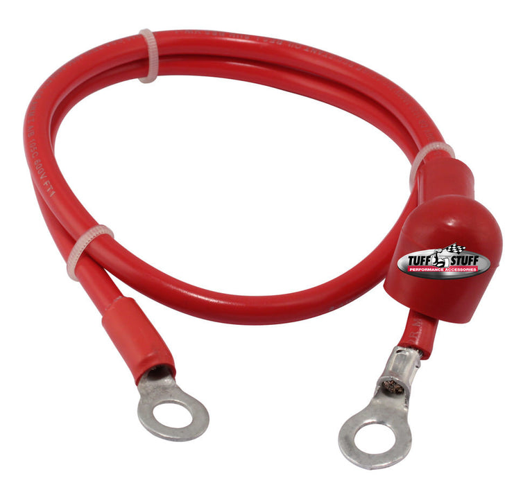 TUFF-STUFF 754636 Charge Wire 36in 8-Gauge w/Boot