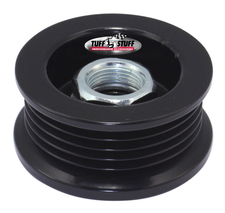 TUFF-STUFF 7610BB Alternator Stealth Black Pulley 5 Groove