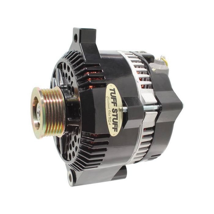TUFF-STUFF 7771BW6G Ford alternator 5.0L 150 Amp 1Wire Black 6 Groove
