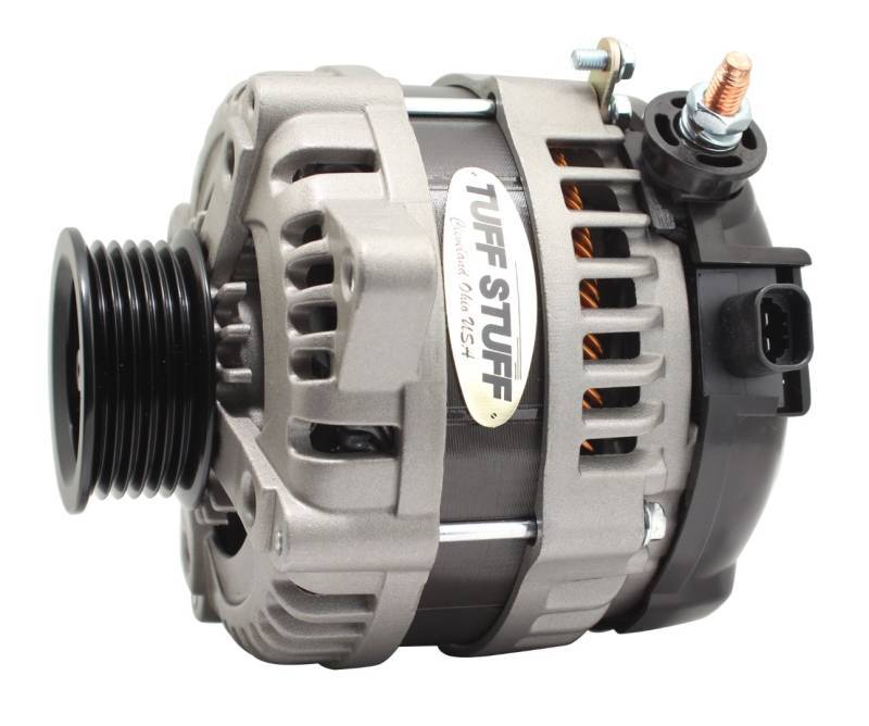 TUFF-STUFF 8321FC6G1W 225 MAX AMP Alternator 6-Groove 1-Wire  Cast