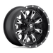 Fuel 1PC D513176593F D513 17X6.5 8X210 MT-BLK-MIL 129MM - Truck Part Superstore