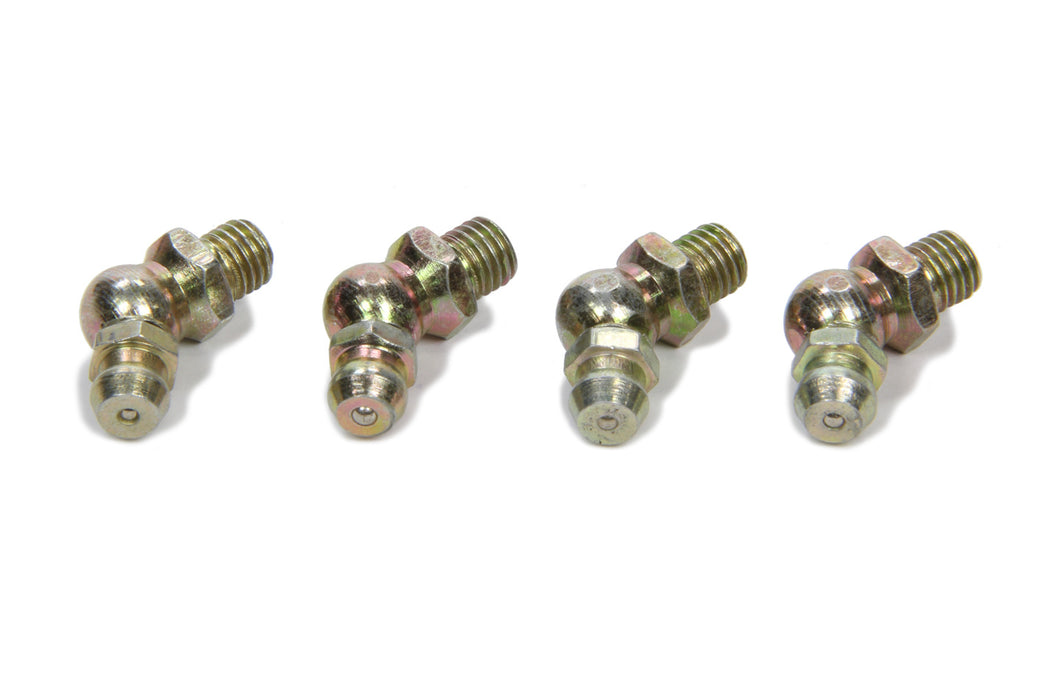 Ti22 PERFORMANCE 2870 Grease Fitting 1/4-28 45 Degree 4pk