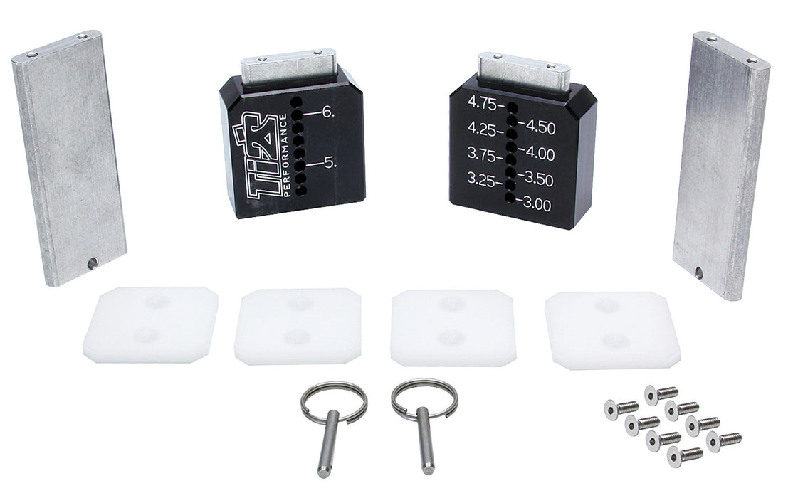 Ti22 PERFORMANCE 2981 Ti22 Setup Blocks Tall Black 3in-6-1/4in