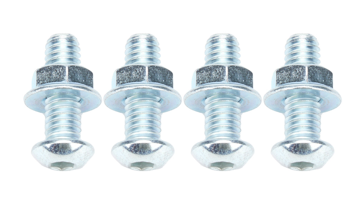 Ti22 PERFORMANCE 3575 Mini Sprint Front Studs And Nuts 4 Each Steel