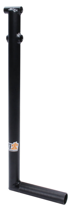 Ti22 PERFORMANCE 4001 Chromoly Brake Pedal 1in Raised Rail Black