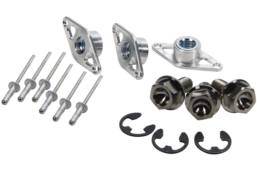 Ti22 PERFORMANCE 4442 Wheel Cover Retaining Bolt Kit Titanium