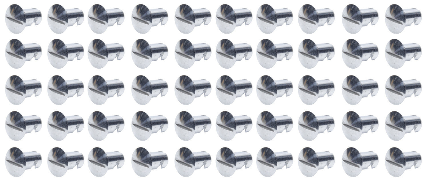 Ti22 PERFORMANCE 8100-50 Oval Head Dzus Buttons .500 Long 50 Pack