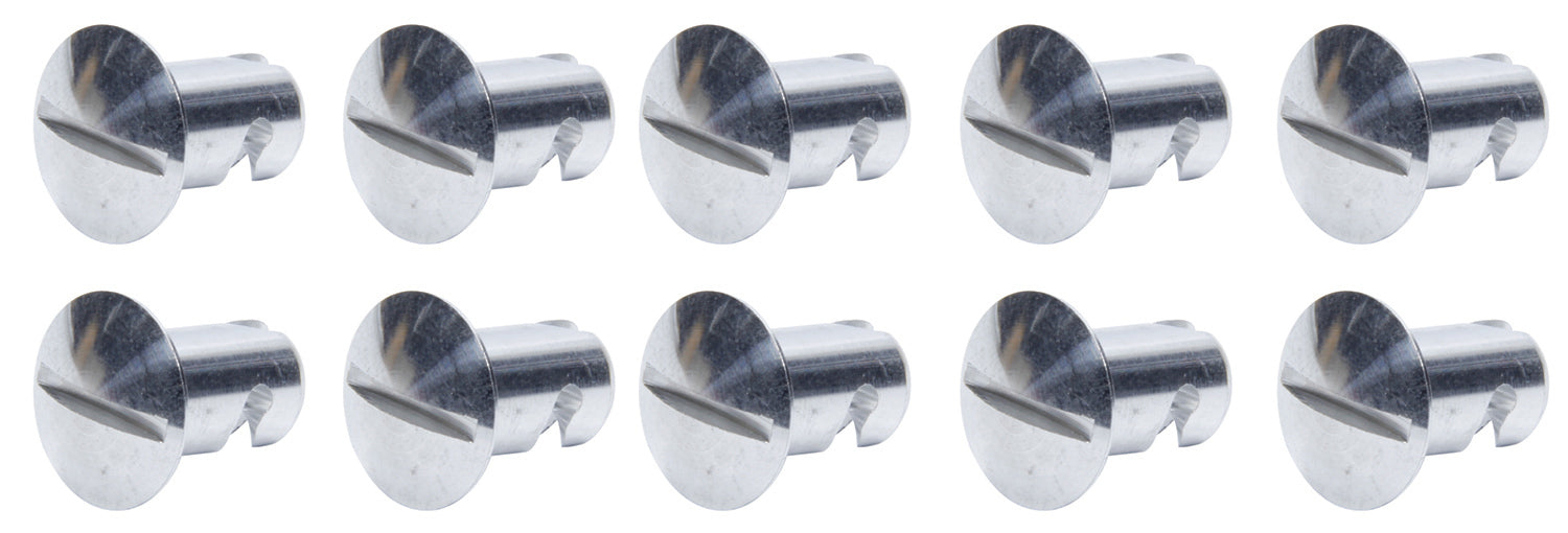 Ti22 PERFORMANCE 8100 Oval Head Dzus Buttons .500 Long 10 Pack