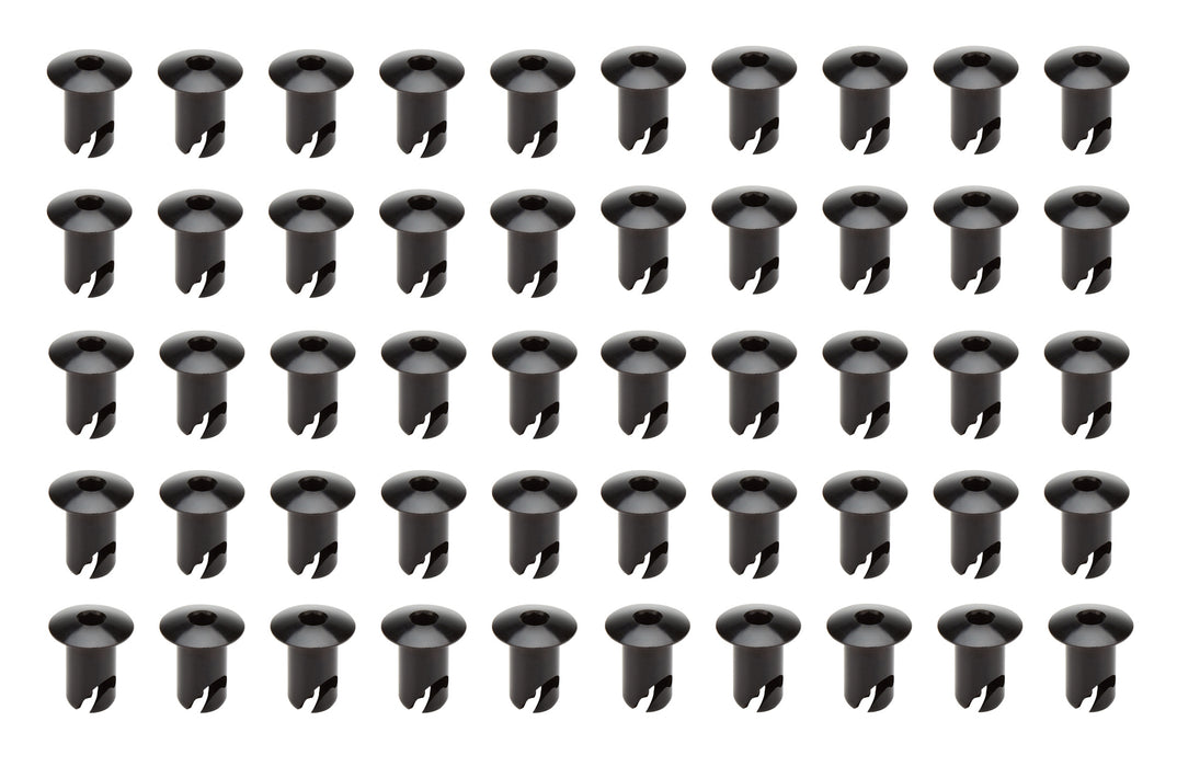 Ti22 PERFORMANCE 8161-50 Allen Head Quick Turn Fastener .500 Black Alum
