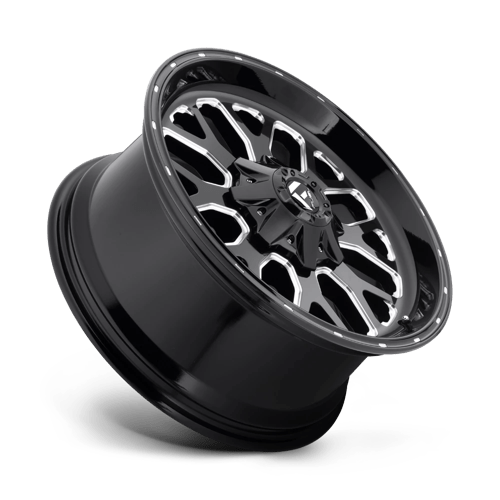 Fuel 1PC D58820909850 D588 20X9 6X135/5.5 GL-BLK-MIL 01MM - Truck Part Superstore